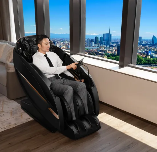 Luxury Ai Voice 4D Full Body Shiatsu Kneading Massage Chair