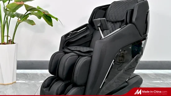 2022 novo design 4d sl track cadeira de massagem extensão automática da perna carregamento sem fio ai controle de voz cadeira de massagem
