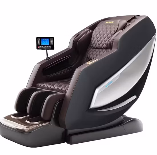 Melhor preço barato elétrico de gravidade zero Voltar Shiatsu Cadeira de massagem amassar Preço 4D Massageador de corpo inteiro para uso doméstico Cadeira de massagem